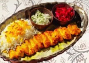 Grilled Hamour Fish Fillet with Rice