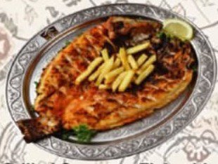 Grilled Supreme Fish with French Fries