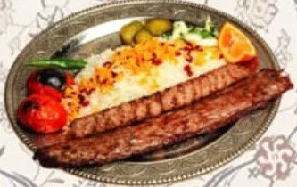 Sultani Kabab with Rice
