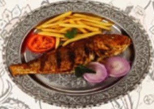 Fried Sheri Fish with French Fries