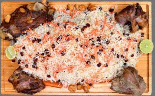 Qabili Palaw Platter for Four
