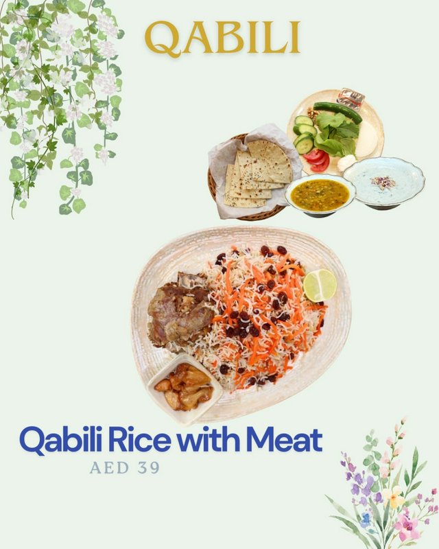Qabili Palaw with Meat