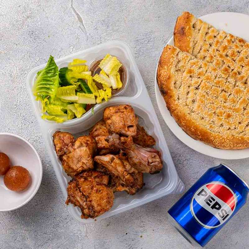 کمبو باربیکیو مرغ (۸ تکه)