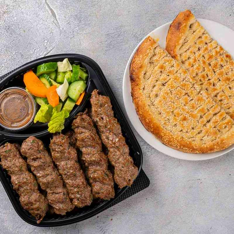 سیخ کباب گوسفند (۱۰ تکه)
