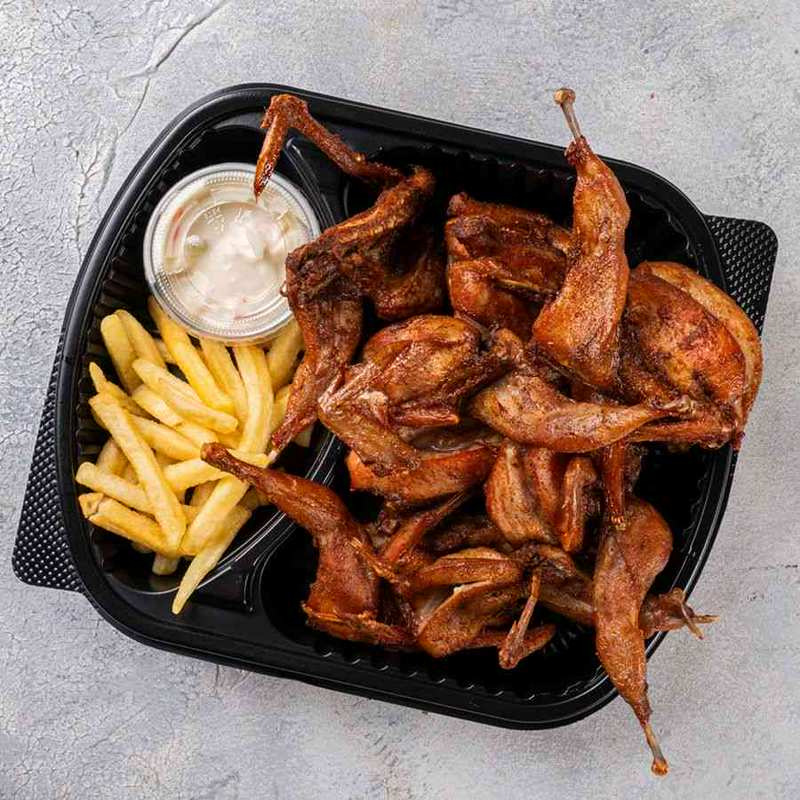 بلدرچین سوخاری (۷ عدد)