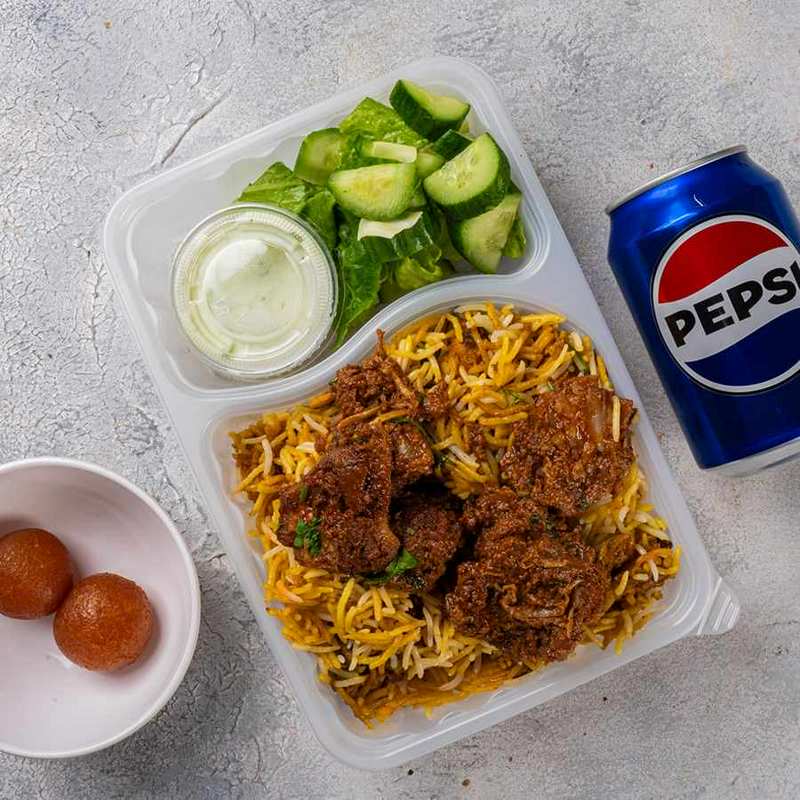 کمبو بریانی شاهی (۴۰۰ گرم)
