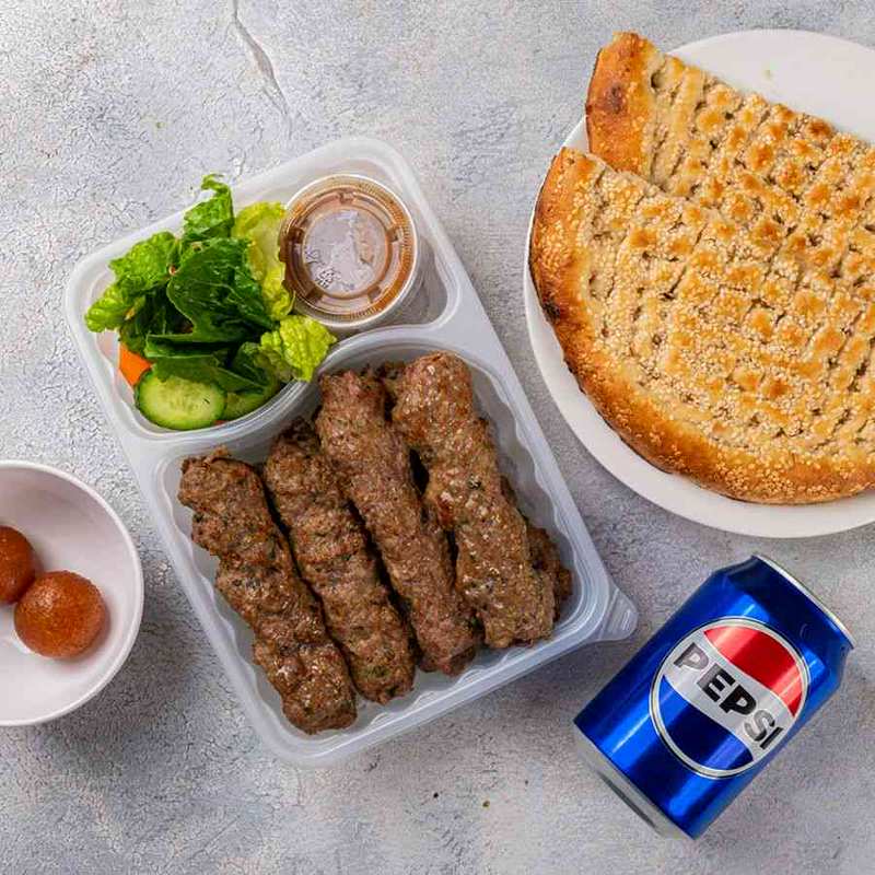 کمبو کباب گوسفند (۸ تکه)