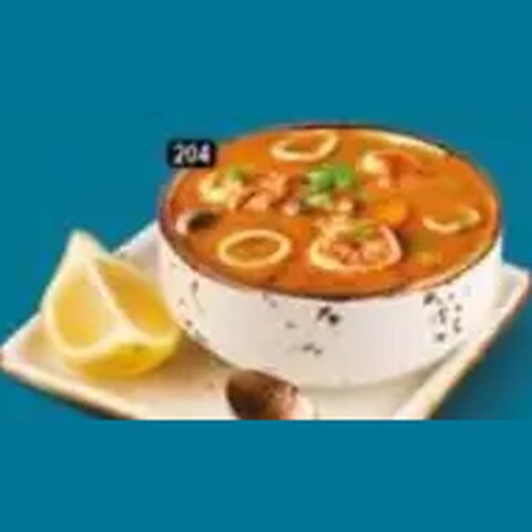 شوربة مأكولات بحرية