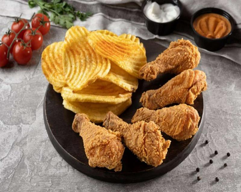 5 Chicken Drumsticks Meal