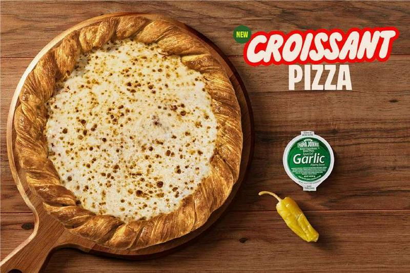 Croissant Pizza Margherita