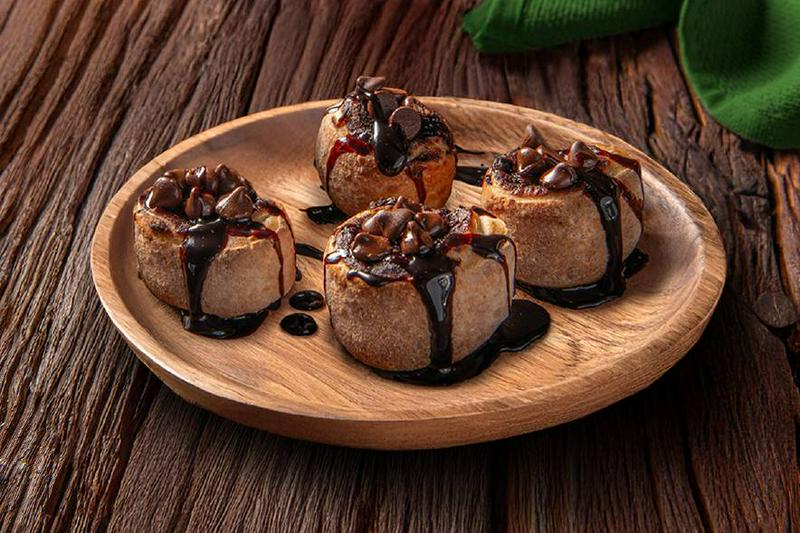 Chocolate Scrolls - 4 pcs