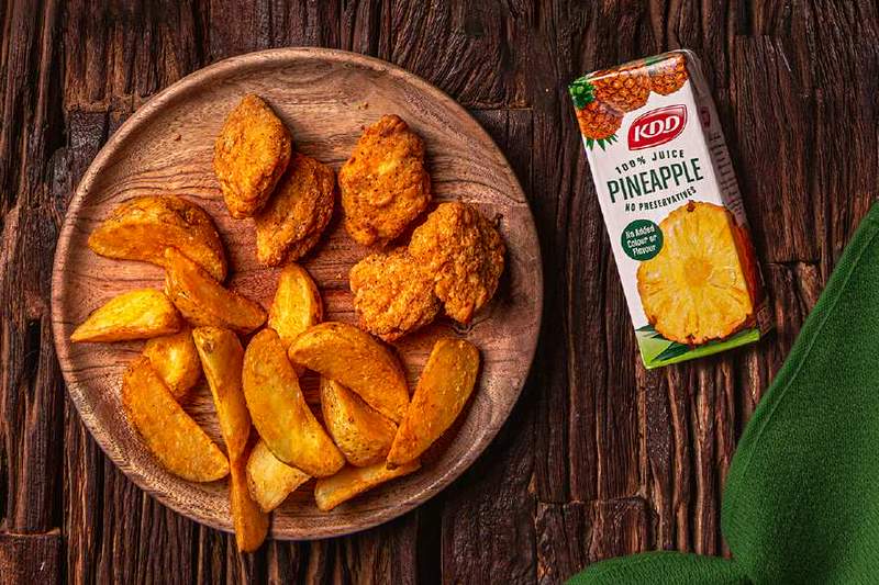 Chicken Poppers Kids Meal