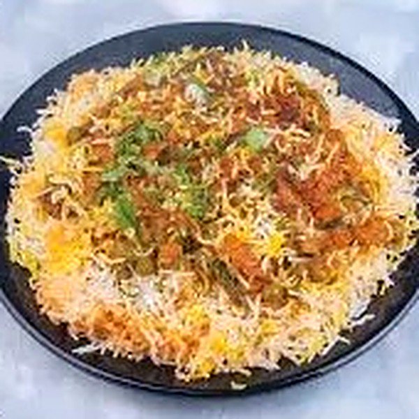 بریانی ویژه سبزیجات (۲ نفره)