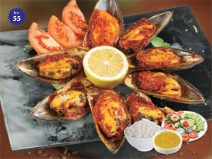 Grilled Mussels