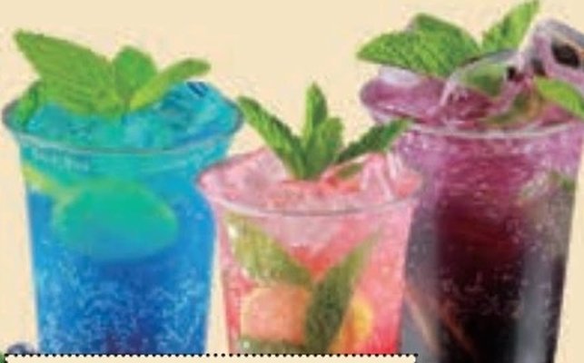 Blue Curacao Mojito