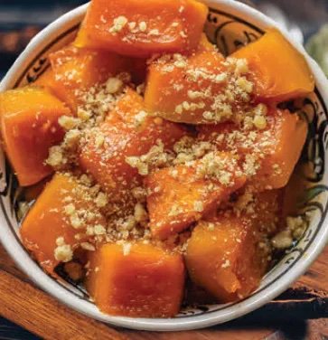 Turkish Pumpkin with Walnuts