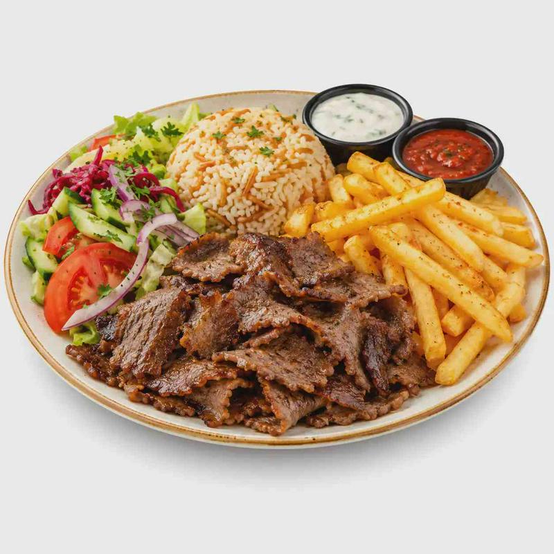 کمبو بشقاب دونر گوشت