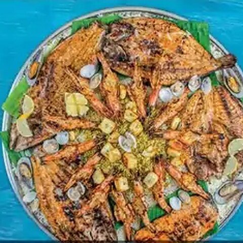 سینی مخلوط بحرنا پنج تا هفت نفره