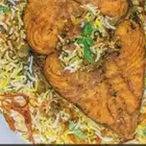 بریانی ماهی شاه