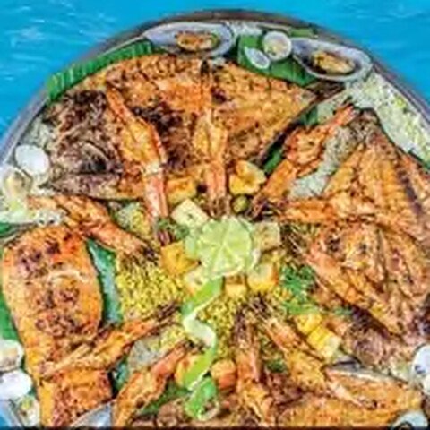 سینی مخلوط بحرنا چهار تا پنج نفره